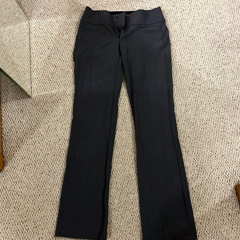 Gray dress pants